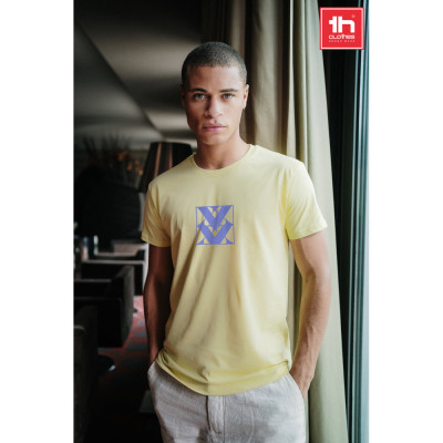 THC LUANDA. T-shirt para homem em formato tubular em algodão